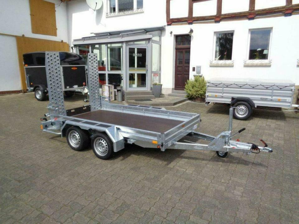 Böckmann Baumaschinentransporter, 3,5 to. Minibagger - Ремарке за строителна техника: снимка 1 Böckmann Baumaschinentransporter, 3,5 to. Minibagger - Ремарке за строителна техника: снимка 1
