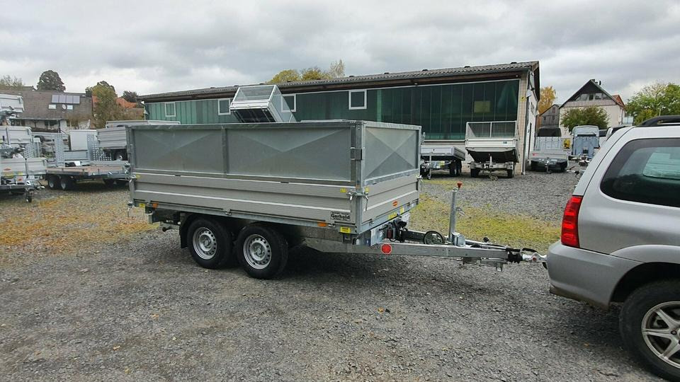 Самосвал ремарке Böckmann DK-AL 3218/35P Anhänger Kipper 3,5t Stahlblechaufsatz: снимка 6