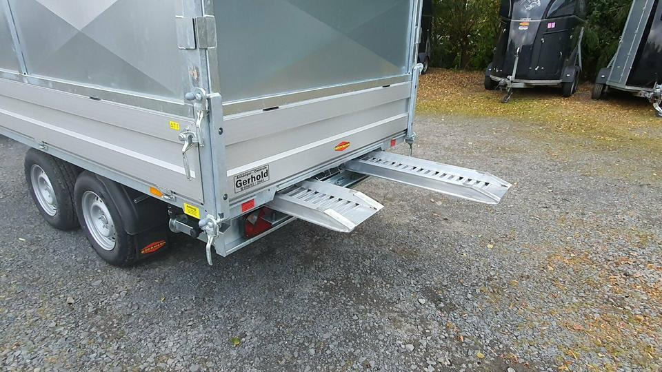 Самосвал ремарке Böckmann DK-AL 3218/35P Anhänger Kipper 3,5t Stahlblechaufsatz: снимка 16