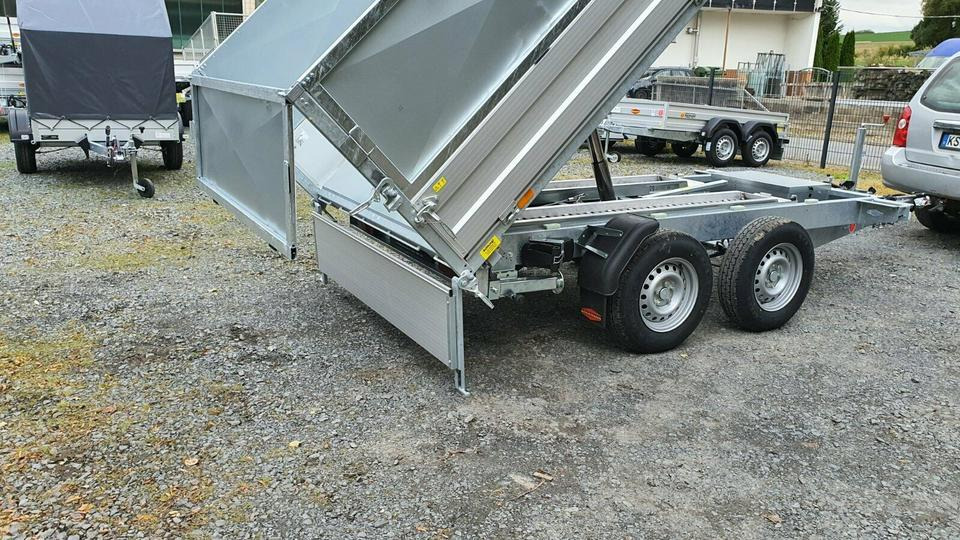 Самосвал ремарке Böckmann DK-AL 3218/35P Anhänger Kipper 3,5t Stahlblechaufsatz: снимка 15