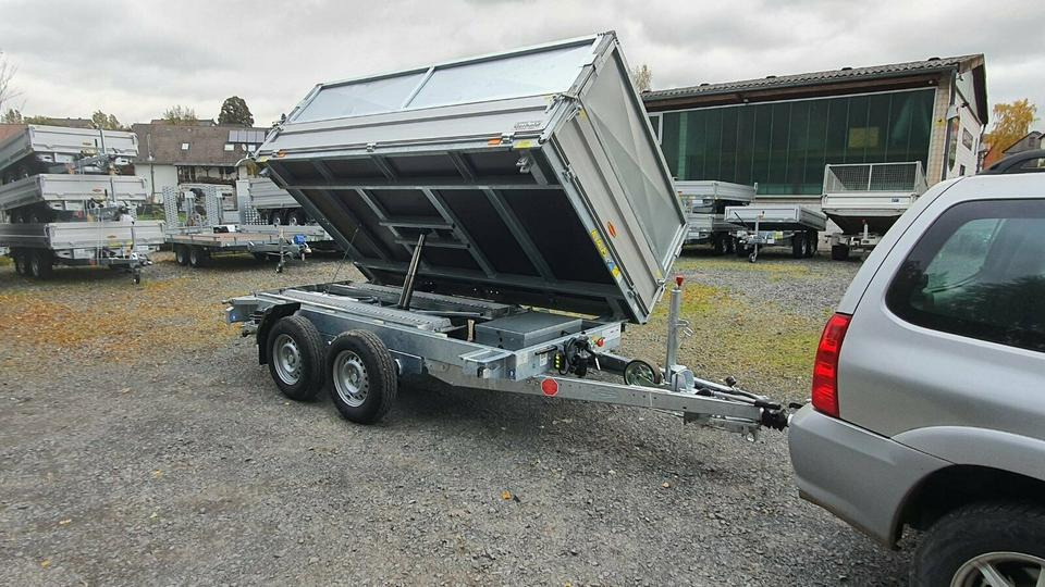 Самосвал ремарке Böckmann DK-AL 3218/35P Anhänger Kipper 3,5t Stahlblechaufsatz: снимка 7