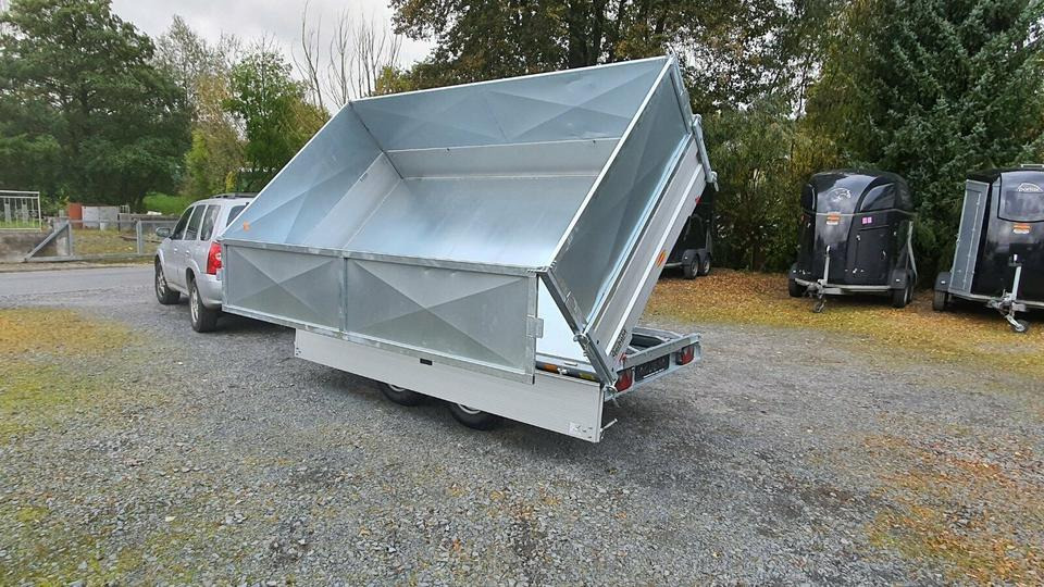 Самосвал ремарке Böckmann DK-AL 3218/35P Anhänger Kipper 3,5t Stahlblechaufsatz: снимка 10