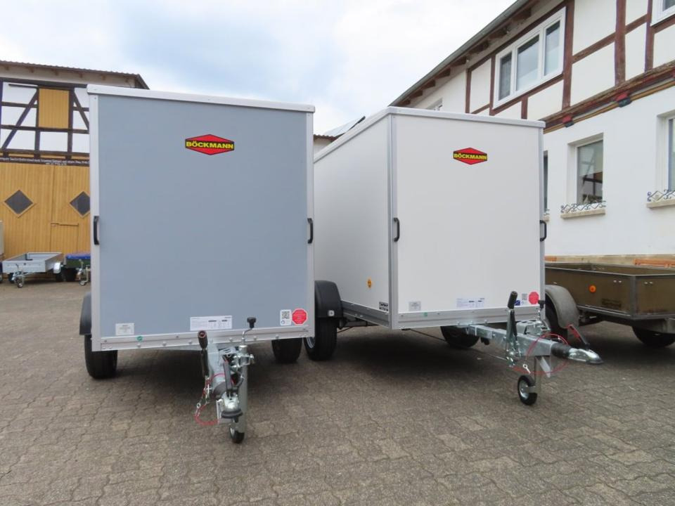 Затворена каросерия ремарке Böckmann KT 2513/135 PKW-Anhänger Kofferanhänger Fenster 100km/h: снимка 16