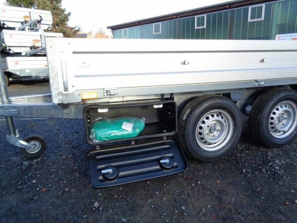 Böckmann PKW-Anhänger, 2,0 to. Hochlader,Staubox, Containernetz - Бордово ремарке/ Платформа: снимка 2 Böckmann PKW-Anhänger, 2,0 to. Hochlader,Staubox, Containernetz - Бордово ремарке/ Платформа: снимка 2