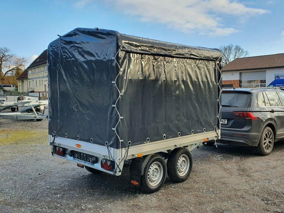 Böckmann PKW-Anhänger, 2,0 to., Schiebeplane rechts - Брезентово ремарке: снимка 4 Böckmann PKW-Anhänger, 2,0 to., Schiebeplane rechts - Брезентово ремарке: снимка 4