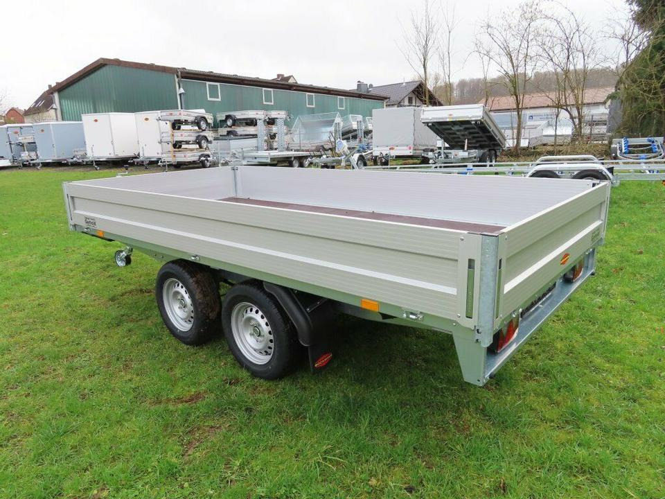 Böckmann PKW-Anhänger, 2,7 to. HL-AL 3718/27 Hochlader - Бордово ремарке/ Платформа: снимка 3 Böckmann PKW-Anhänger, 2,7 to. HL-AL 3718/27 Hochlader - Бордово ремарке/ Платформа: снимка 3
