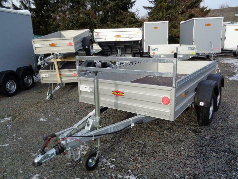 Böckmann PKW-Anhänger, 2000 kg, Tandem - Бордово ремарке/ Платформа: снимка 5 Böckmann PKW-Anhänger, 2000 kg, Tandem - Бордово ремарке/ Платформа: снимка 5