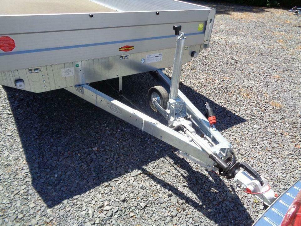 Böckmann PKW-Anhänger, 3,5 to, Hochlader, Profiausführung, 100 km - Бордово ремарке/ Платформа: снимка 2 Böckmann PKW-Anhänger, 3,5 to, Hochlader, Profiausführung, 100 km - Бордово ремарке/ Платформа: снимка 2