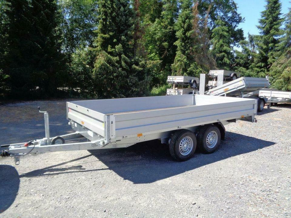 Böckmann PKW-Anhänger, 3,5 to, Hochlader, Profiausführung, 100 km - Бордово ремарке/ Платформа: снимка 4 Böckmann PKW-Anhänger, 3,5 to, Hochlader, Profiausführung, 100 km - Бордово ремарке/ Платформа: снимка 4