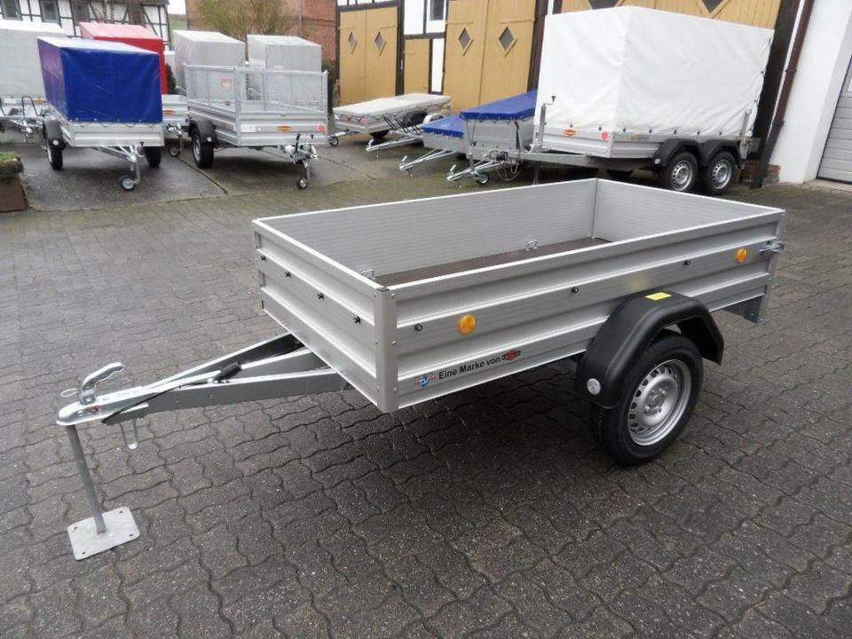 Böckmann PKW Anhänger, 750 kg, Neu, Aluaufbau - Ремарке за кола: снимка 1 Böckmann PKW Anhänger, 750 kg, Neu, Aluaufbau - Ремарке за кола: снимка 1