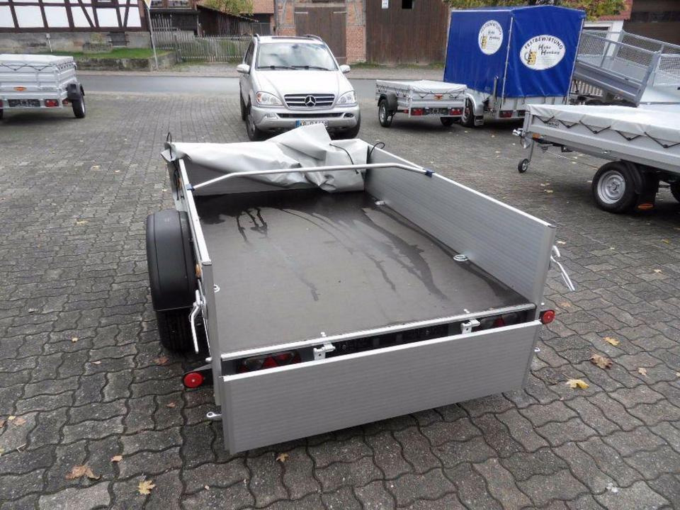 Böckmann PKW-Anhänger, 750kg, NEU, Flachplane, L 2,5 mtr. - Ремарке за кола: снимка 5 Böckmann PKW-Anhänger, 750kg, NEU, Flachplane, L 2,5 mtr. - Ремарке за кола: снимка 5