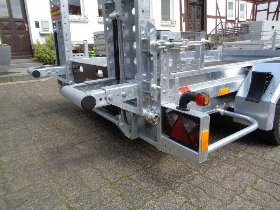 Ремарке за строителна техника Böckmann, PKW-Anhänger, Baumaschinentransporter, 2,7 to. 100 km/h: снимка 6