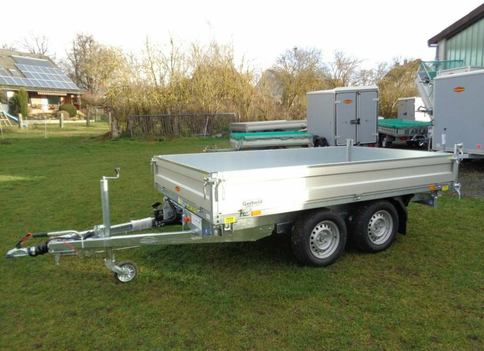 Böckmann PKW-Anhänger E-Pumpe Dreiseitenkipper 2,7 to Blechcover - Самосвал ремарке: снимка 2 Böckmann PKW-Anhänger E-Pumpe Dreiseitenkipper 2,7 to Blechcover - Самосвал ремарке: снимка 2