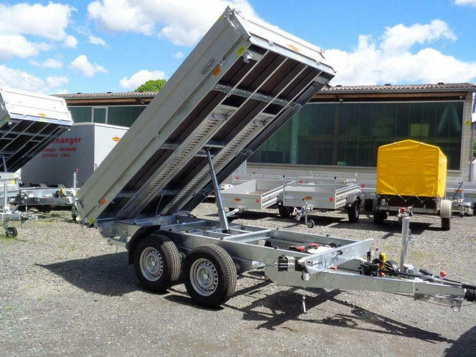 Böckmann PKW-Anhänger Elektro-Dreiseitenkipper 3,5 to. sofort - Самосвал ремарке: снимка 4 Böckmann PKW-Anhänger Elektro-Dreiseitenkipper 3,5 to. sofort - Самосвал ремарке: снимка 4