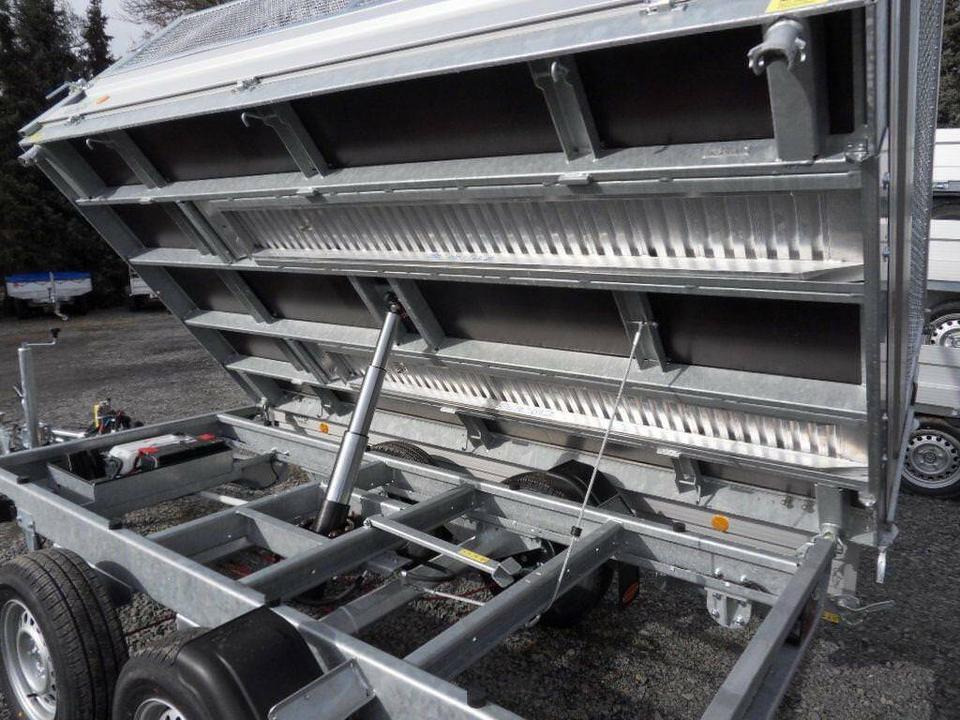 Böckmann PKW-Anhänger, Elektro-Dreiseitenkipper, 3,5to. - Самосвал ремарке: снимка 5 Böckmann PKW-Anhänger, Elektro-Dreiseitenkipper, 3,5to. - Самосвал ремарке: снимка 5