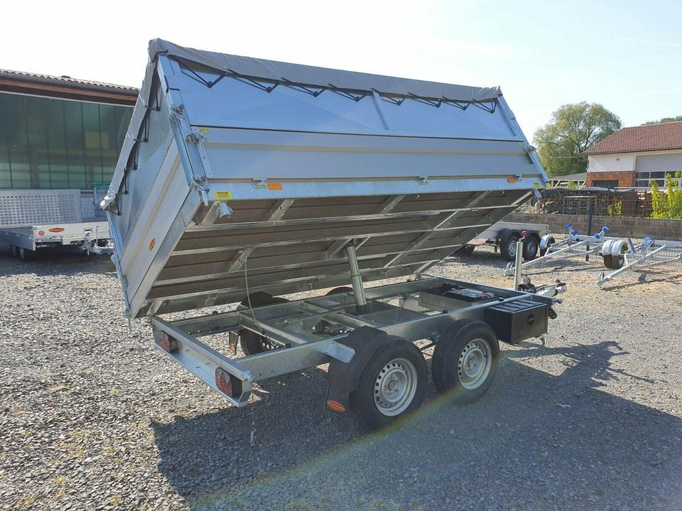 Böckmann PKW-Anhänger Kipper 3,0t Stahlkastenaufsatz - Самосвал ремарке: снимка 5 Böckmann PKW-Anhänger Kipper 3,0t Stahlkastenaufsatz - Самосвал ремарке: снимка 5