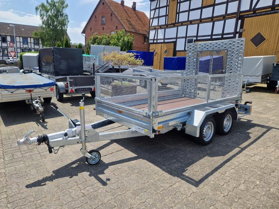 Ремарке за строителна техника Böckmann PKW-Anhänger Maschinentransporter Gitteraufsatz 3,5t: снимка 8 Ремарке за строителна техника Böckmann PKW-Anhänger Maschinentransporter Gitteraufsatz 3,5t: снимка 8