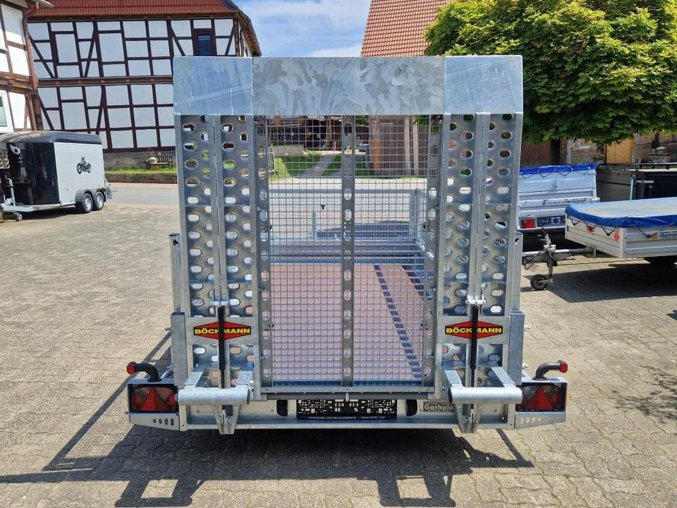Böckmann PKW-Anhänger Maschinentransporter Gitteraufsatz 3,5t - Ремарке за строителна техника: снимка 5 Böckmann PKW-Anhänger Maschinentransporter Gitteraufsatz 3,5t - Ремарке за строителна техника: снимка 5