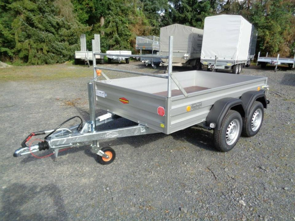 Böckmann PKW-Anhänger Tieflader - Tandem 2,0 t - Бордово ремарке/ Платформа: снимка 1 Böckmann PKW-Anhänger Tieflader - Tandem 2,0 t - Бордово ремарке/ Платформа: снимка 1