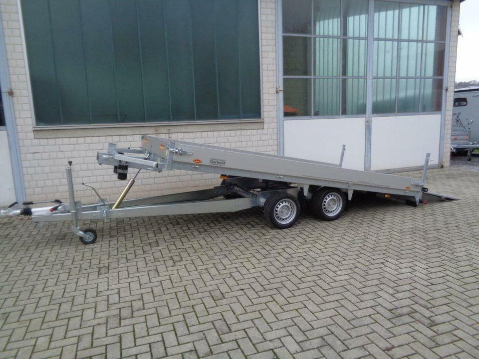 Böckmann PKW-Anhänger, Universaltransporter 3,5 to. - Бордово ремарке/ Платформа: снимка 1 Böckmann PKW-Anhänger, Universaltransporter 3,5 to. - Бордово ремарке/ Платформа: снимка 1