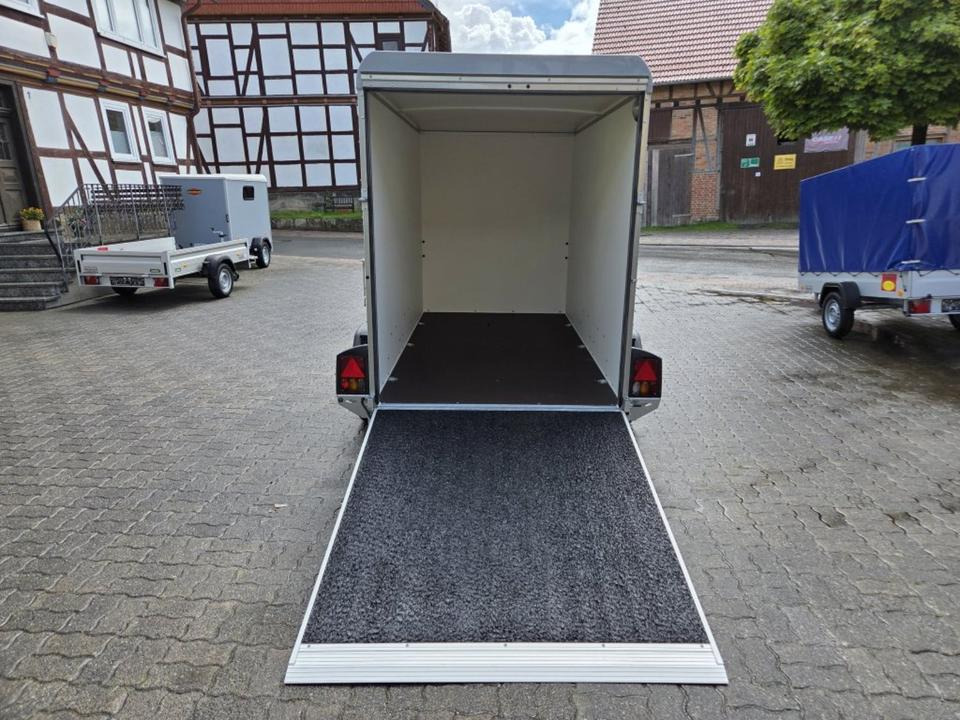 Kofferanhänger PKW-Anhänger Böckmann KT 3015/27 MF Rampe/Tür 2,7t - Затворена каросерия ремарке: снимка 3 Kofferanhänger PKW-Anhänger Böckmann KT 3015/27 MF Rampe/Tür 2,7t - Затворена каросерия ремарке: снимка 3