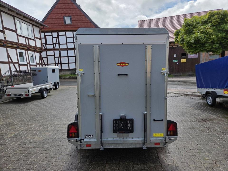 Kofferanhänger PKW-Anhänger Böckmann KT 3015/27 MF Rampe/Tür 2,7t - Затворена каросерия ремарке: снимка 2 Kofferanhänger PKW-Anhänger Böckmann KT 3015/27 MF Rampe/Tür 2,7t - Затворена каросерия ремарке: снимка 2