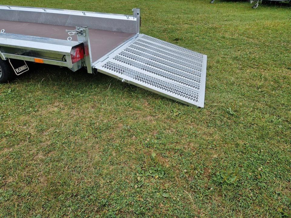 Ремарке за строителна техника Maschinentransporter 3,5t, PKW-Anhänger 4,8 x 1,8m Mieten Leihen: снимка 10