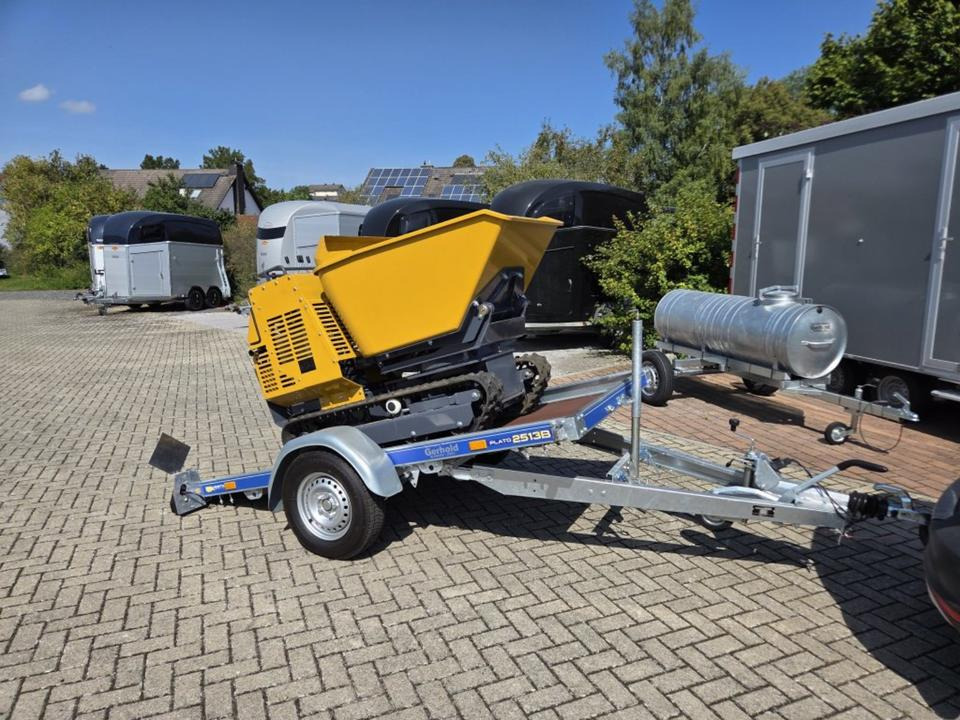 Ремарке за строителна техника PKW-Anhänger 13 Stützrad Kippbar Fahrzeugtransporter 100km/h: снимка 6