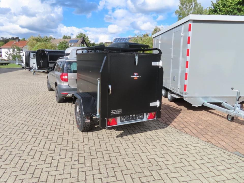 PKW Anhänger Offroad Kofferanhänger 100km/h TPV Böckmann Dachzelt - Ремарке за кола: снимка 2 PKW Anhänger Offroad Kofferanhänger 100km/h TPV Böckmann Dachzelt - Ремарке за кола: снимка 2