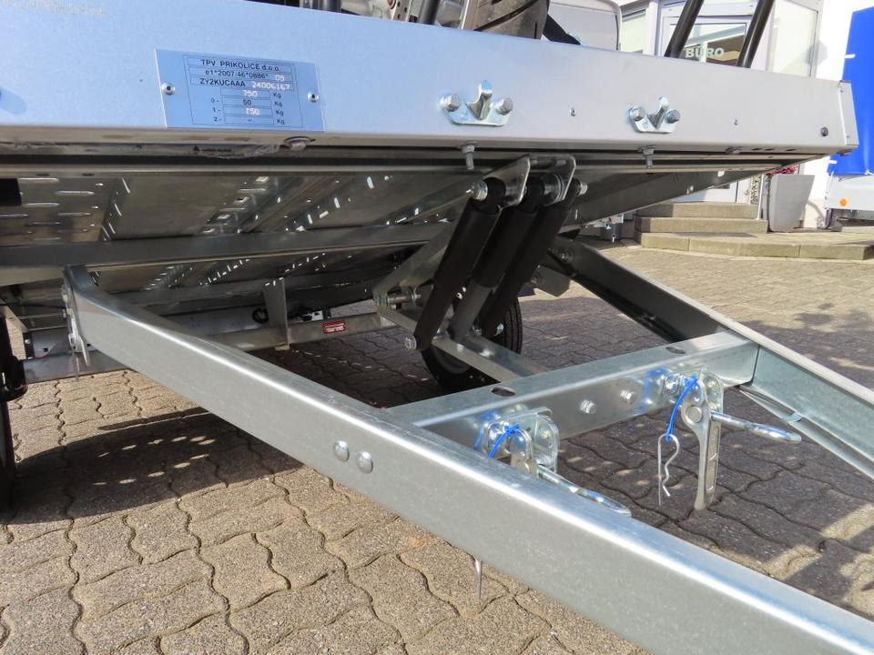 Ремарке за мотор TPV KD-MU-T3 Motorradanhänger PKW-Anhänger 100km/h: снимка 6