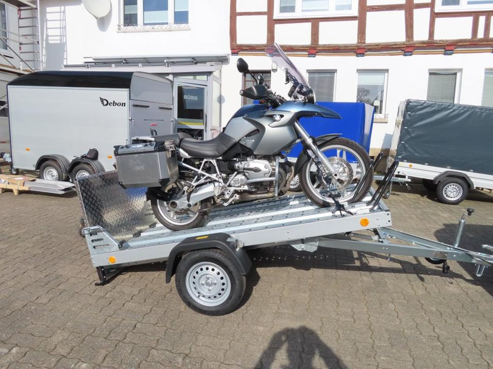 Ремарке за мотор TPV KD-MU-T3 Motorradanhänger PKW-Anhänger 100km/h: снимка 8