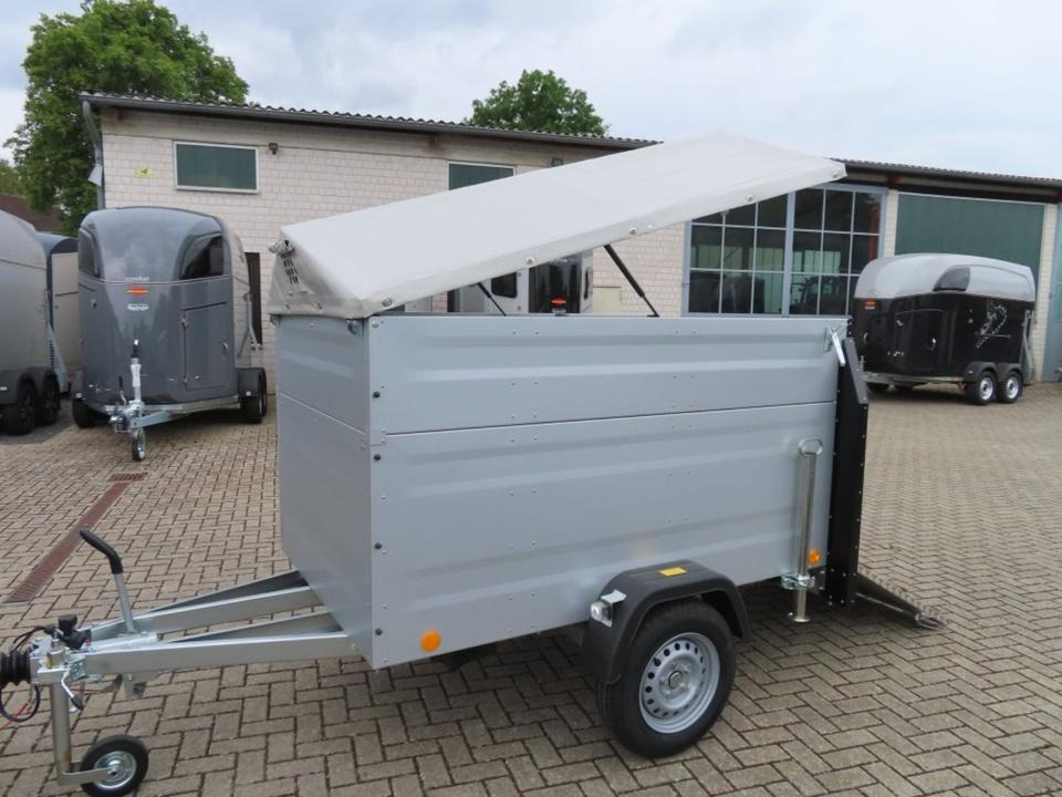 TPV Kleinviehanhänger 1,0t Flügeltür Viehanhänger Ziegen Schafe - За превоз на животни ремарке: снимка 1 TPV Kleinviehanhänger 1,0t Flügeltür Viehanhänger Ziegen Schafe - За превоз на животни ремарке: снимка 1