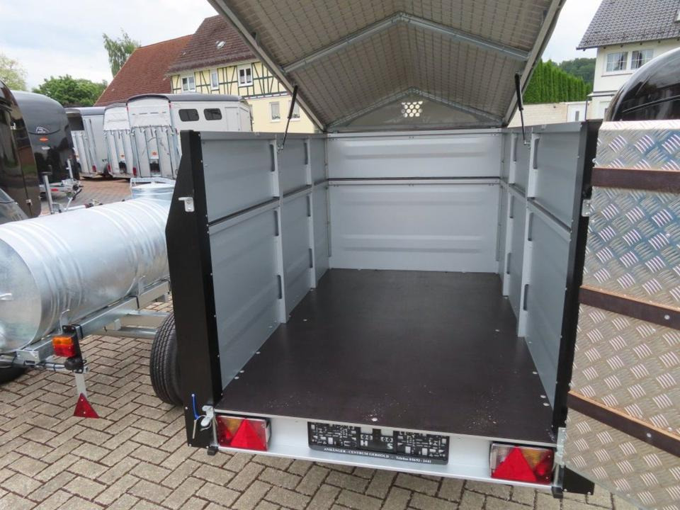 TPV Kleinviehanhänger 1,0t Flügeltür Viehanhänger Ziegen Schafe - За превоз на животни ремарке: снимка 5 TPV Kleinviehanhänger 1,0t Flügeltür Viehanhänger Ziegen Schafe - За превоз на животни ремарке: снимка 5