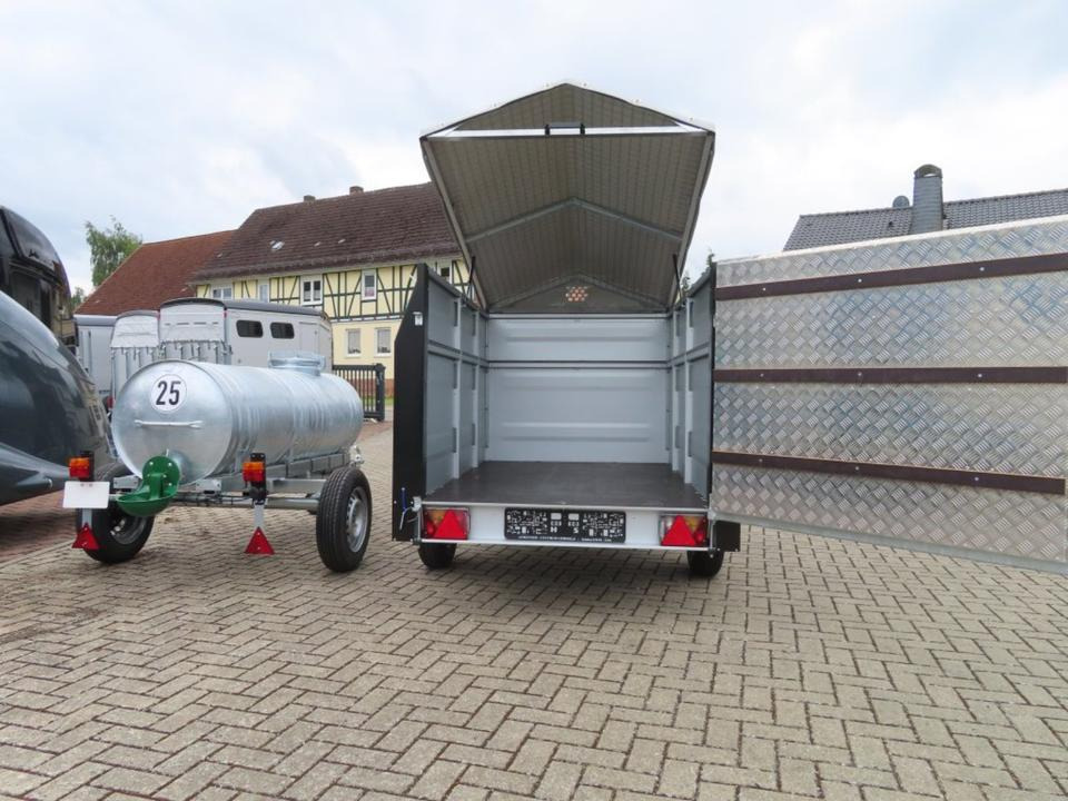 TPV Kleinviehanhänger 1,0t Flügeltür Viehanhänger Ziegen Schafe - За превоз на животни ремарке: снимка 5 TPV Kleinviehanhänger 1,0t Flügeltür Viehanhänger Ziegen Schafe - За превоз на животни ремарке: снимка 5