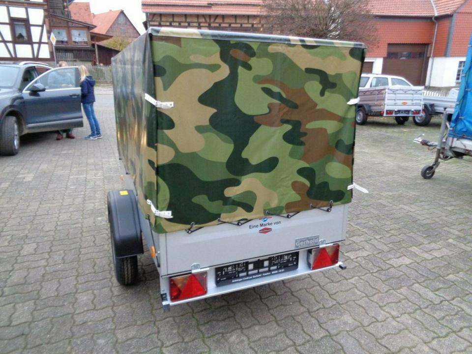 TPV PKW-Anhänger, Plane und Spriegel, 750 kg - Ремарке за кола: снимка 4 TPV PKW-Anhänger, Plane und Spriegel, 750 kg - Ремарке за кола: снимка 4