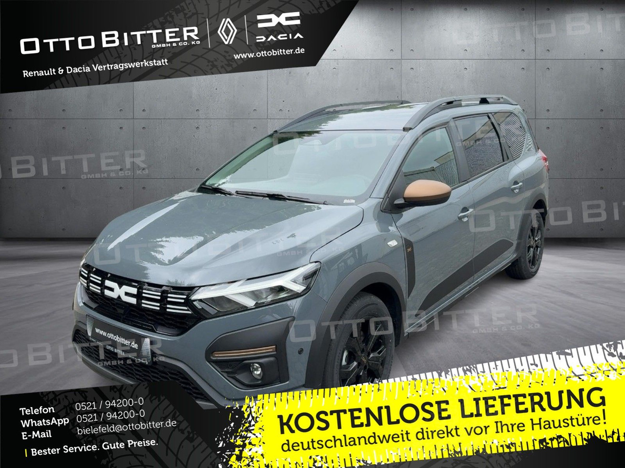Dacia Jogger Extreme+ ECO-G 100 7-Sitzer FLÜSSIGGAS - Комби: снимка 1 Dacia Jogger Extreme+ ECO-G 100 7-Sitzer FLÜSSIGGAS - Комби: снимка 1