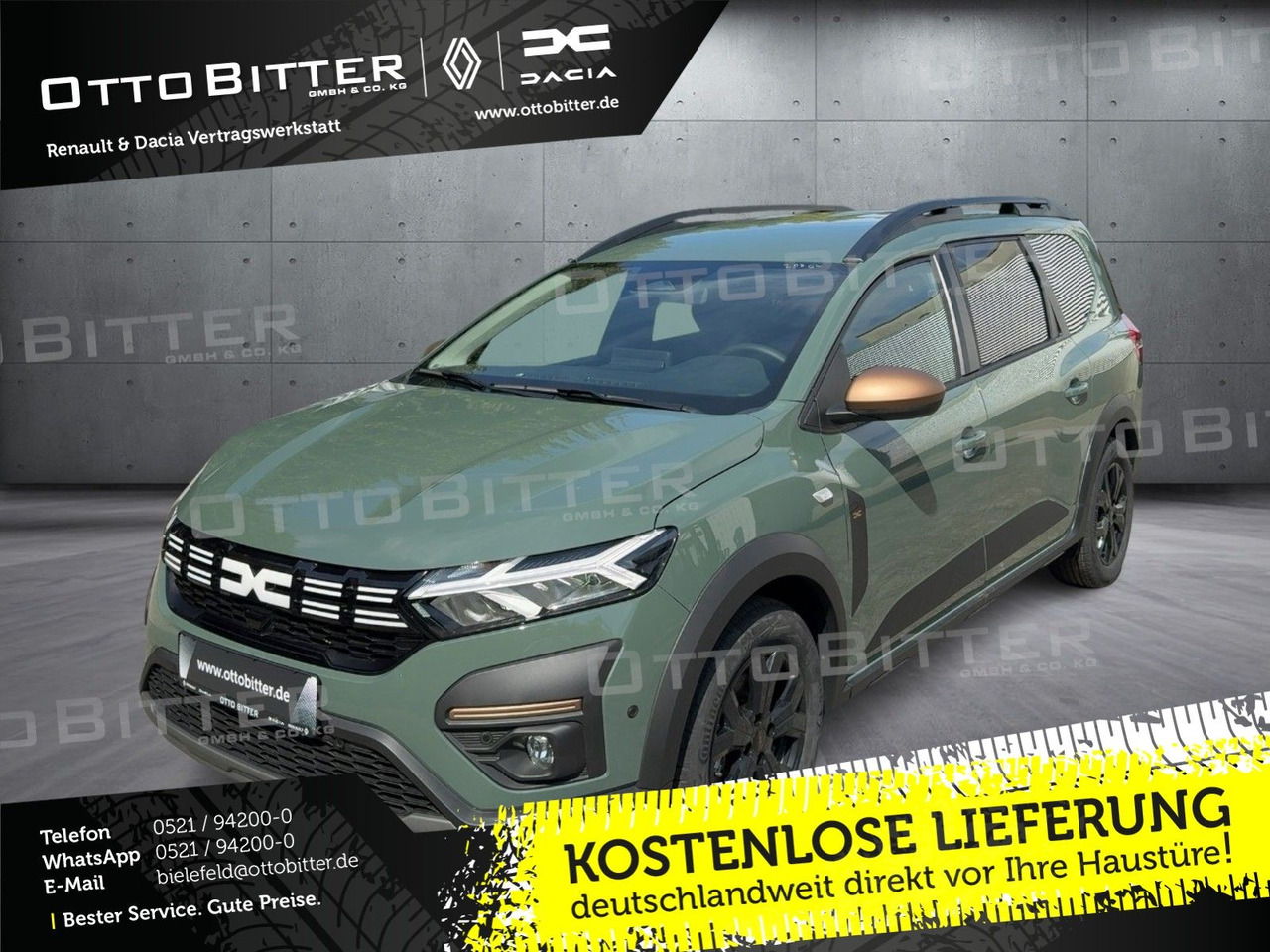 Dacia Jogger Extreme HYBRID140 5-Sitze CITY-PAKET/NAVI - Комби: снимка 1 Dacia Jogger Extreme HYBRID140 5-Sitze CITY-PAKET/NAVI - Комби: снимка 1