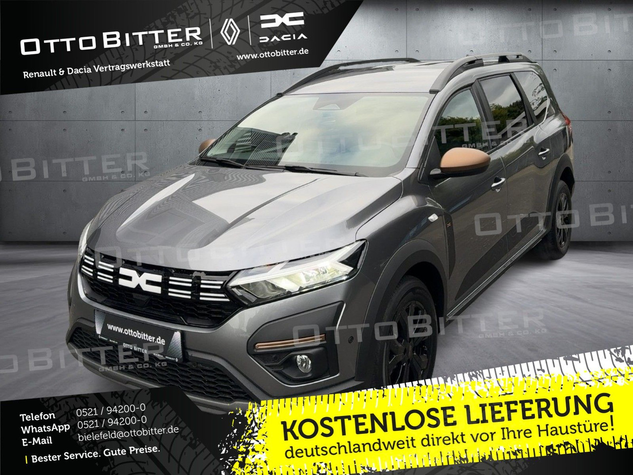 Dacia Jogger Extreme TCe110 5-Sitze CITY-PAKET/NAVI - Комби: снимка 1 Dacia Jogger Extreme TCe110 5-Sitze CITY-PAKET/NAVI - Комби: снимка 1