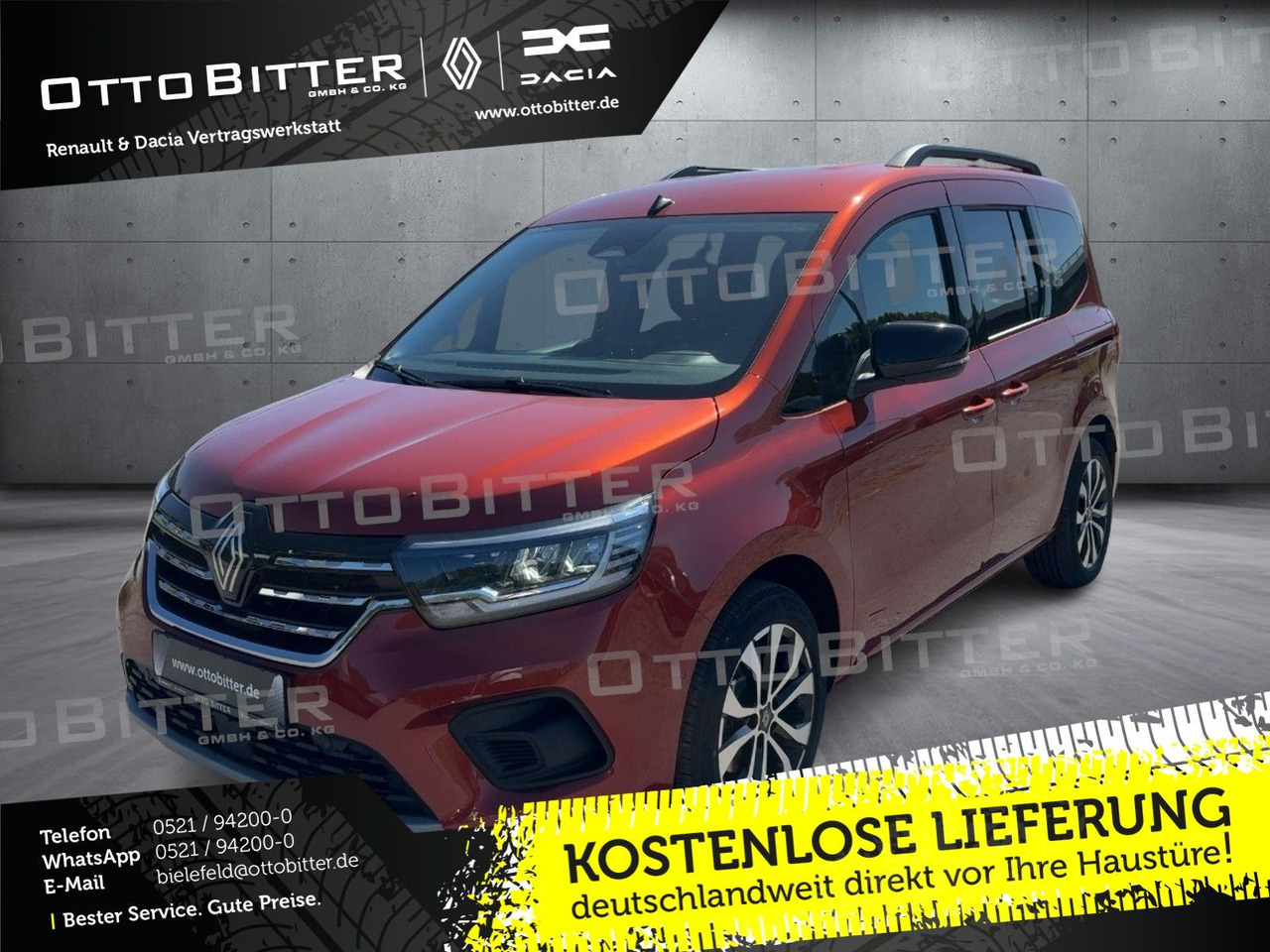 Renault Kangoo Techno TCe130 EDC SITZH/ALU/ALU/EASY-LINK - Пътнически бус: снимка 1 Renault Kangoo Techno TCe130 EDC SITZH/ALU/ALU/EASY-LINK - Пътнически бус: снимка 1