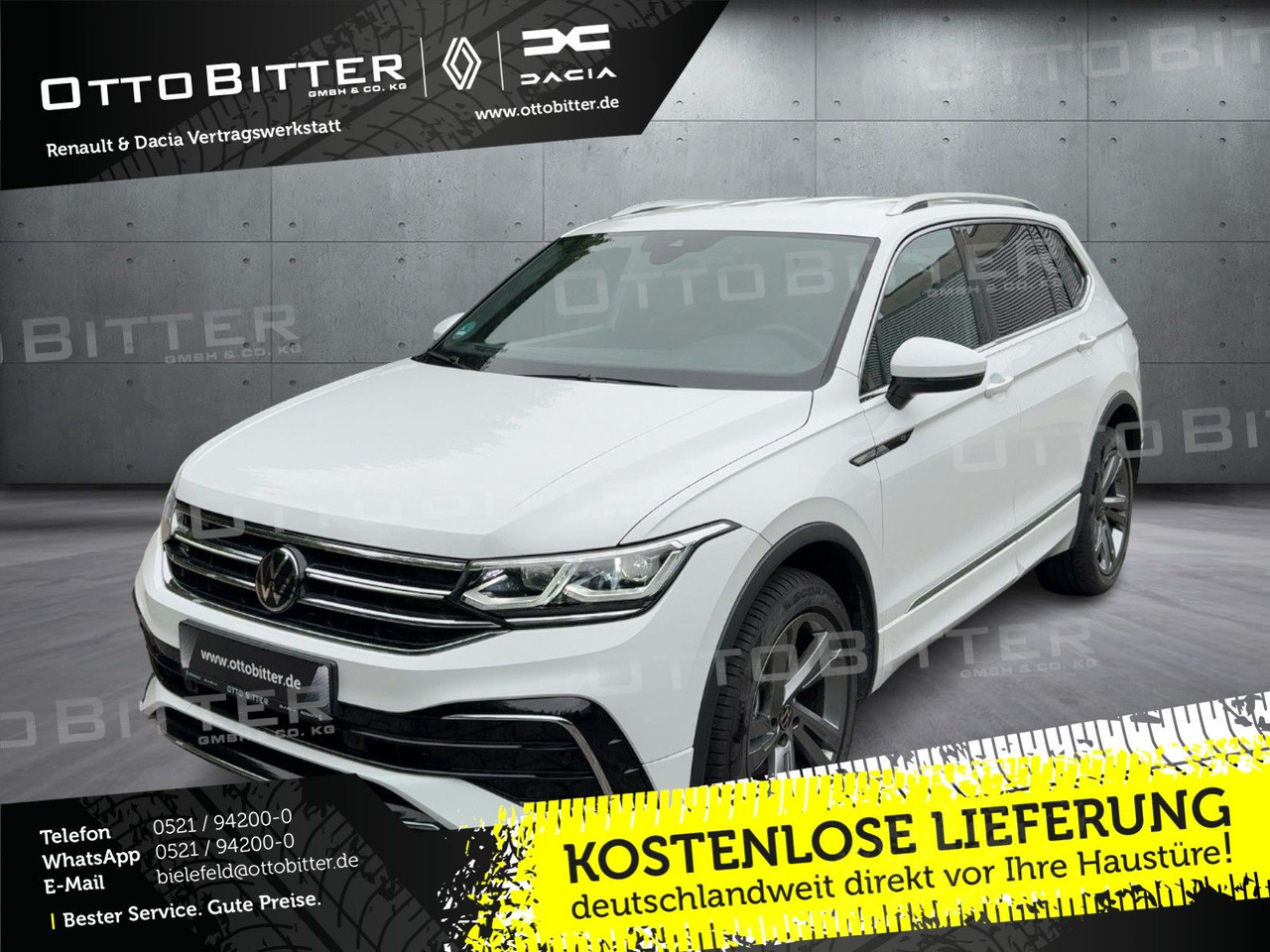 Volkswagen Tiguan Allspace 2.0 TDI R-Line DSG 7-SITZER - Джип: снимка 1 Volkswagen Tiguan Allspace 2.0 TDI R-Line DSG 7-SITZER - Джип: снимка 1