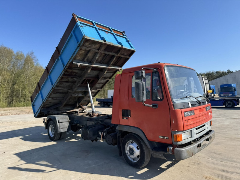 DAF 45 ATI 160 (FULL STEEL SUSPENSION / MANUAL PUMP / EURO 2) - Самосвал камион: снимка 3 DAF 45 ATI 160 (FULL STEEL SUSPENSION / MANUAL PUMP / EURO 2) - Самосвал камион: снимка 3