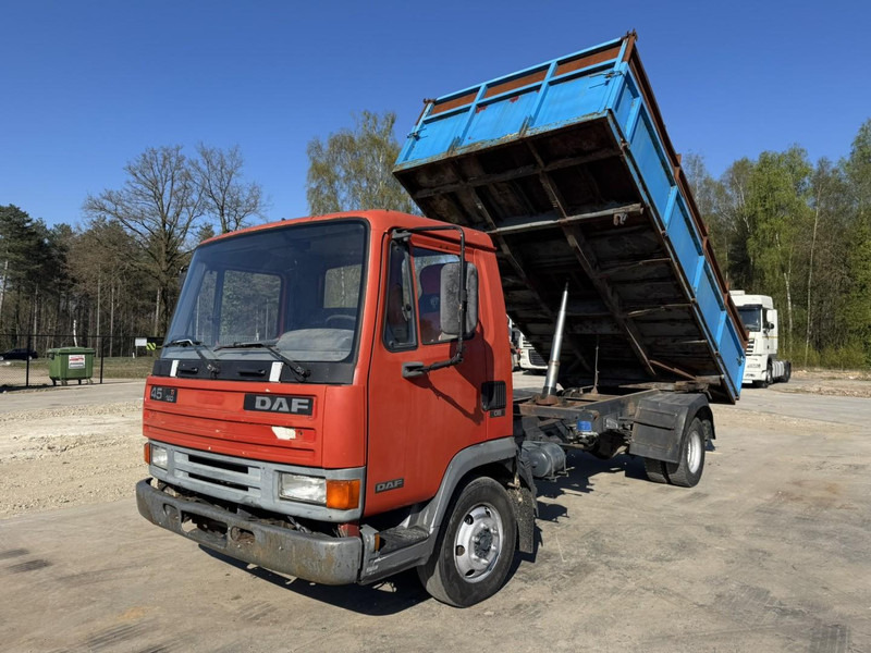 DAF 45 ATI 160 (FULL STEEL SUSPENSION / MANUAL PUMP / EURO 2) - Самосвал камион: снимка 1 DAF 45 ATI 160 (FULL STEEL SUSPENSION / MANUAL PUMP / EURO 2) - Самосвал камион: снимка 1