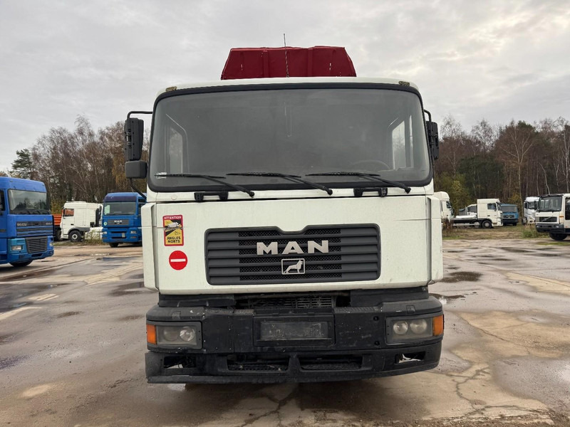 MAN 33.414 (BIG AXLE / STEEL SUSPENSION / 6 CYLINDER / MANUAL GEARBOX) - Самосвал камион: снимка 2 MAN 33.414 (BIG AXLE / STEEL SUSPENSION / 6 CYLINDER / MANUAL GEARBOX) - Самосвал камион: снимка 2