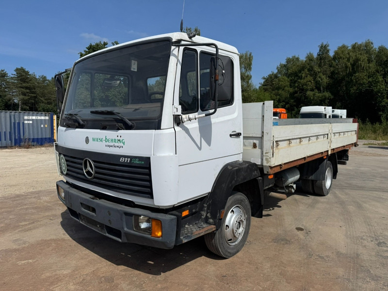 Mercedes-Benz SK 811 (STEEL SUSPENSION / EURO 2 / GERMAN TRUCK IN PERFECT CONDITION !!!) - Бордови камион: снимка 1 Mercedes-Benz SK 811 (STEEL SUSPENSION / EURO 2 / GERMAN TRUCK IN PERFECT CONDITION !!!) - Бордови камион: снимка 1