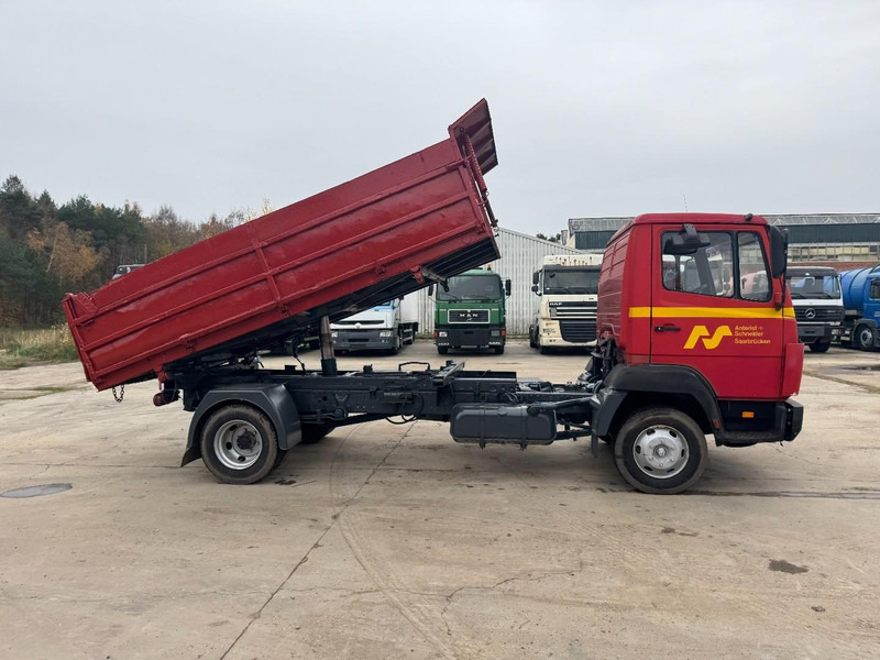 Mercedes-Benz SK 814 (FULL STEEL SUSPENSION / MANUAL GEARBOX / 3-SIDE TIPPER) - Самосвал камион: снимка 4 Mercedes-Benz SK 814 (FULL STEEL SUSPENSION / MANUAL GEARBOX / 3-SIDE TIPPER) - Самосвал камион: снимка 4
