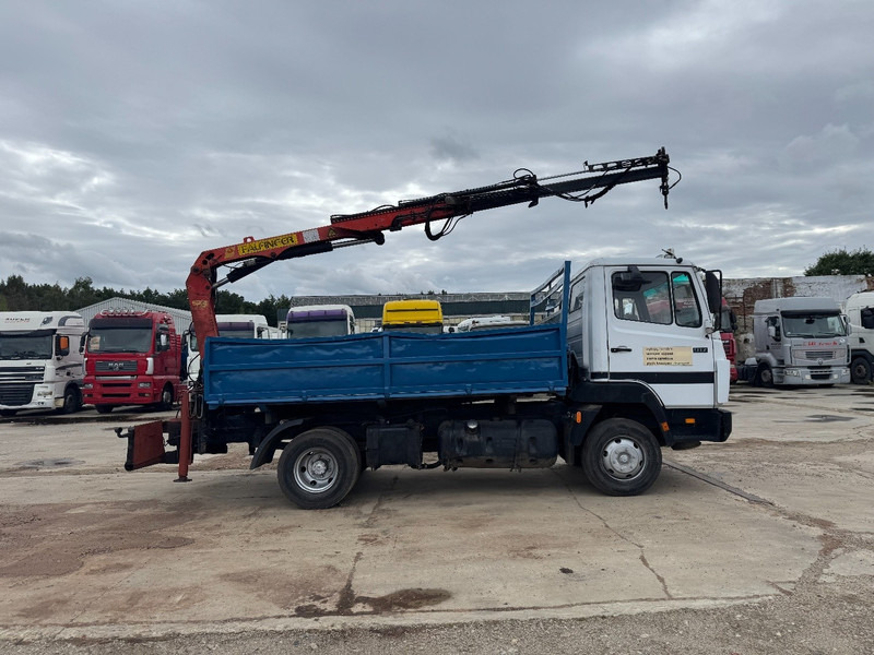 Mercedes-Benz SK 917 (STEEL SUSPENSION / PARLFINGER CRANE / AUXILIARY / 6 CYLINDER WITH MANUAL PUMP) - Самосвал камион, Камион с кран: снимка 4 Mercedes-Benz SK 917 (STEEL SUSPENSION / PARLFINGER CRANE / AUXILIARY / 6 CYLINDER WITH MANUAL PUMP) - Самосвал камион, Камион с кран: снимка 4