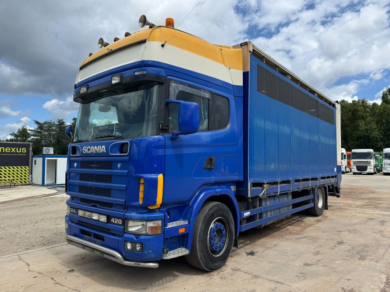 Scania 124 - 420 Topline (MANUAL GEARBOX / BOITE MANUELLE / RETARDER / PERFECT) - За превоз на животни камион: снимка 1 Scania 124 - 420 Topline (MANUAL GEARBOX / BOITE MANUELLE / RETARDER / PERFECT) - За превоз на животни камион: снимка 1