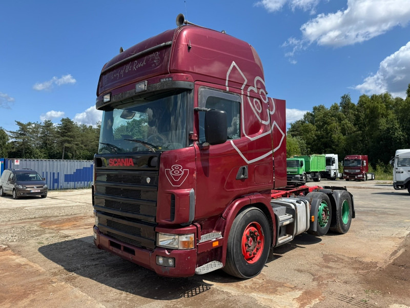 Влекач Scania 164 - 480 (MANUAL GEARBOX / RETARDER / V8 / 6X2): снимка 1