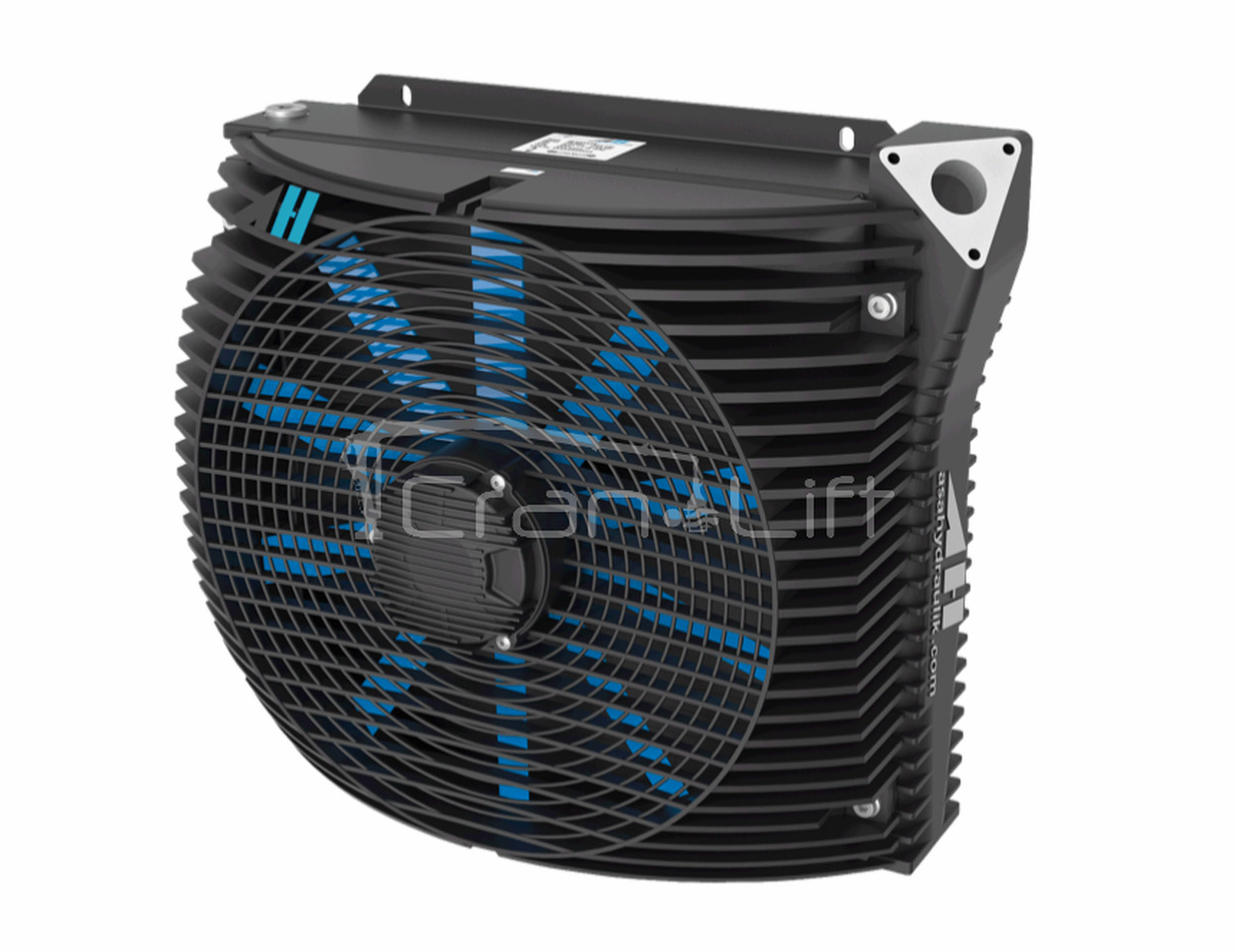 Chłodnica oleju hydraulicznego ASA 0176 / 24V / 250L ASA0176AD02 - Маслен охладител за Кран за камион: снимка 1 Chłodnica oleju hydraulicznego ASA 0176 / 24V / 250L ASA0176AD02 - Маслен охладител за Кран за камион: снимка 1