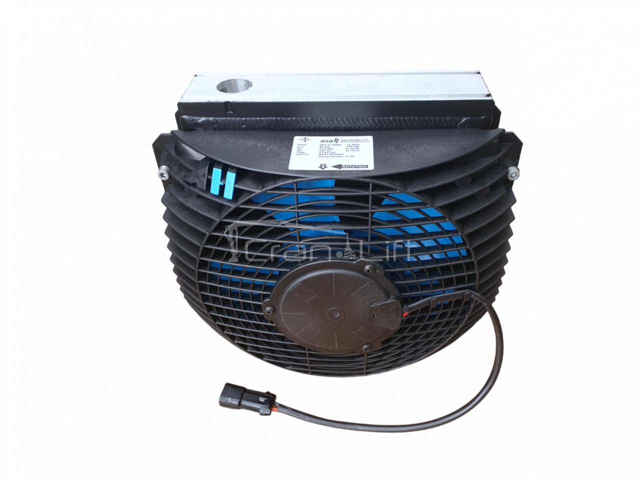 Chłodnica oleju hydraulicznego ASATT07RD02 24V - Маслен охладител за Кран за камион: снимка 2 Chłodnica oleju hydraulicznego ASATT07RD02 24V - Маслен охладител за Кран за камион: снимка 2